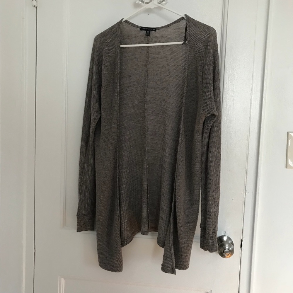 Light Weight Grey Cardigan